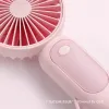 Mini handheld lanyard fan, colorful small electric fan, portable handheld small fan, silent and low-noise Application Scenario